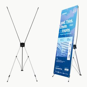 X Frame Display Banner Stand