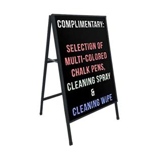 Single Sided Sandwich Blackboard Sign Holder