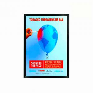 Customized Size LED Snap Open Lightbox 