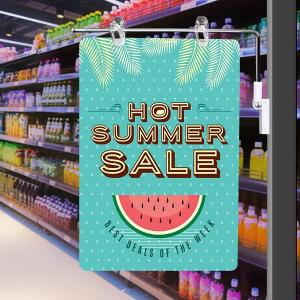 Vertical Stand-up Sign Holder